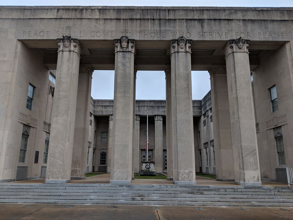 Columns of the War Memorial Building