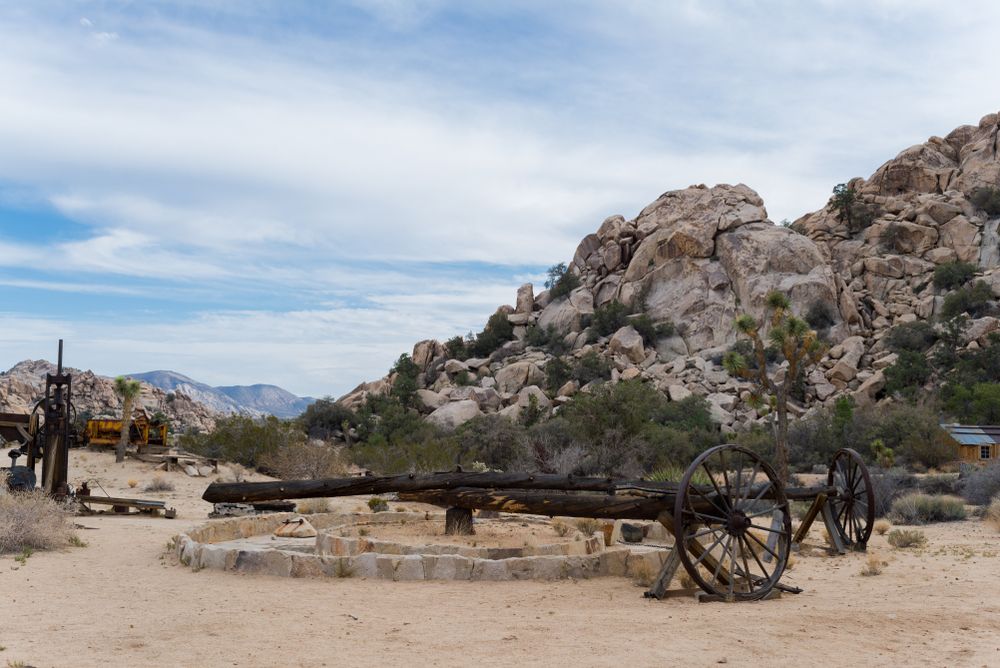 The grounds of Desert Queen Mine