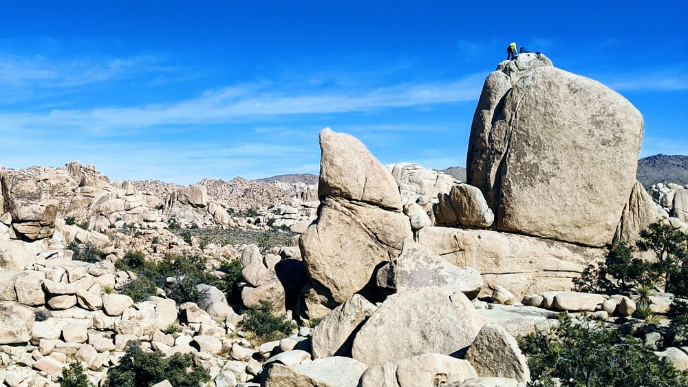 Rock formations at Hidden Valley Nature Trail