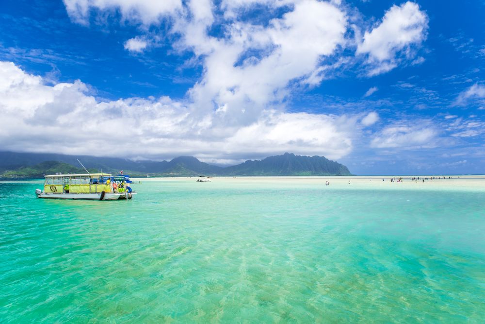 Clean waters of Kāneʻohe Bay