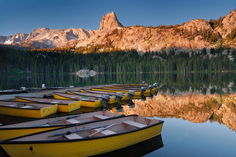 Kayaks in Lake Mary