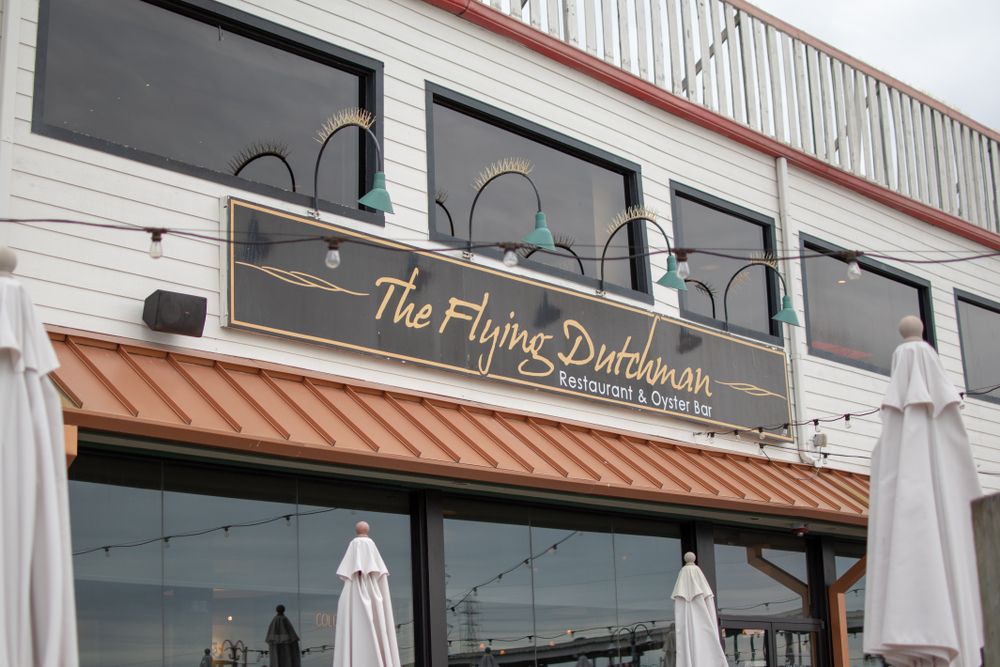 Building sign of the Flying Dutchman