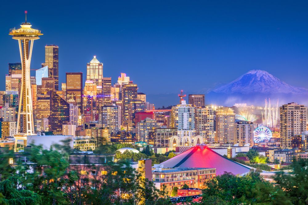 Kerry Park in Seattle, WA