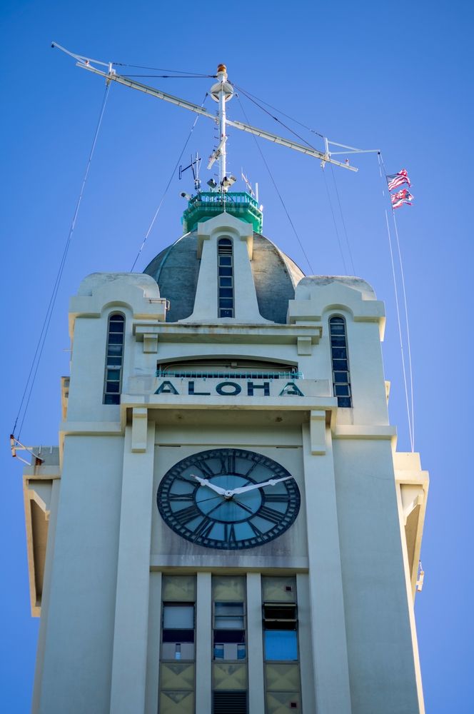 Clock of the Aloha Tower
