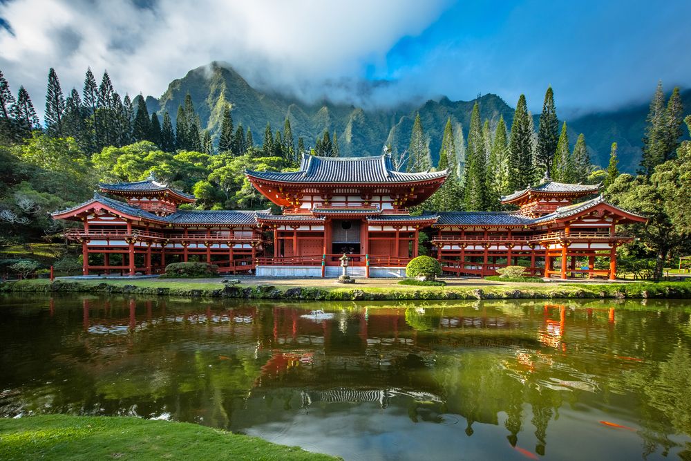 Exterior of Byodo-In Temple