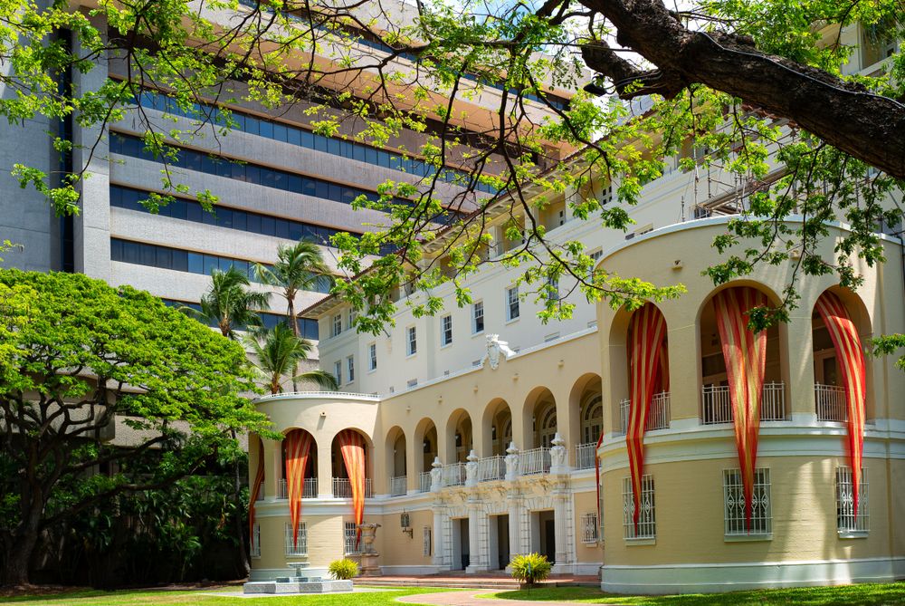 Exterior of Hawaii State Art Museum