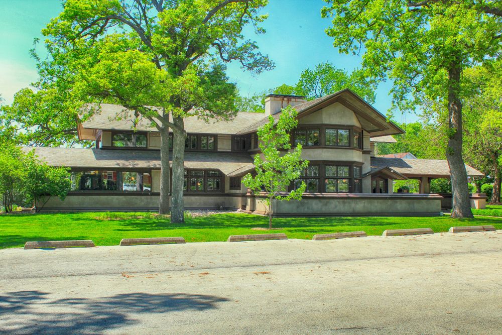 Exterior of the B Harley Bradley House