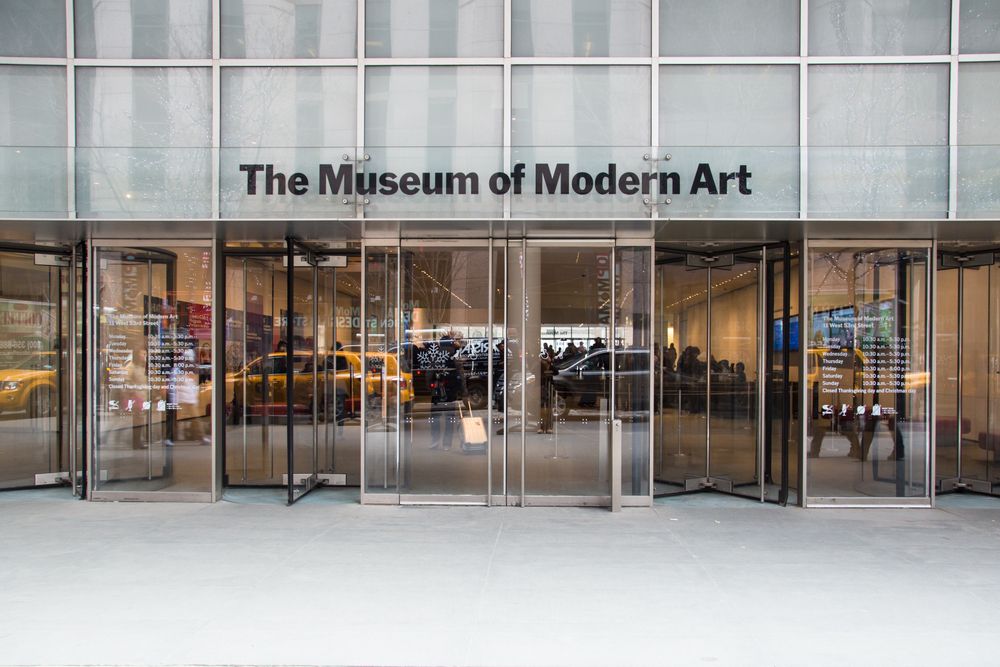 Exterior of Museum of Modern Art