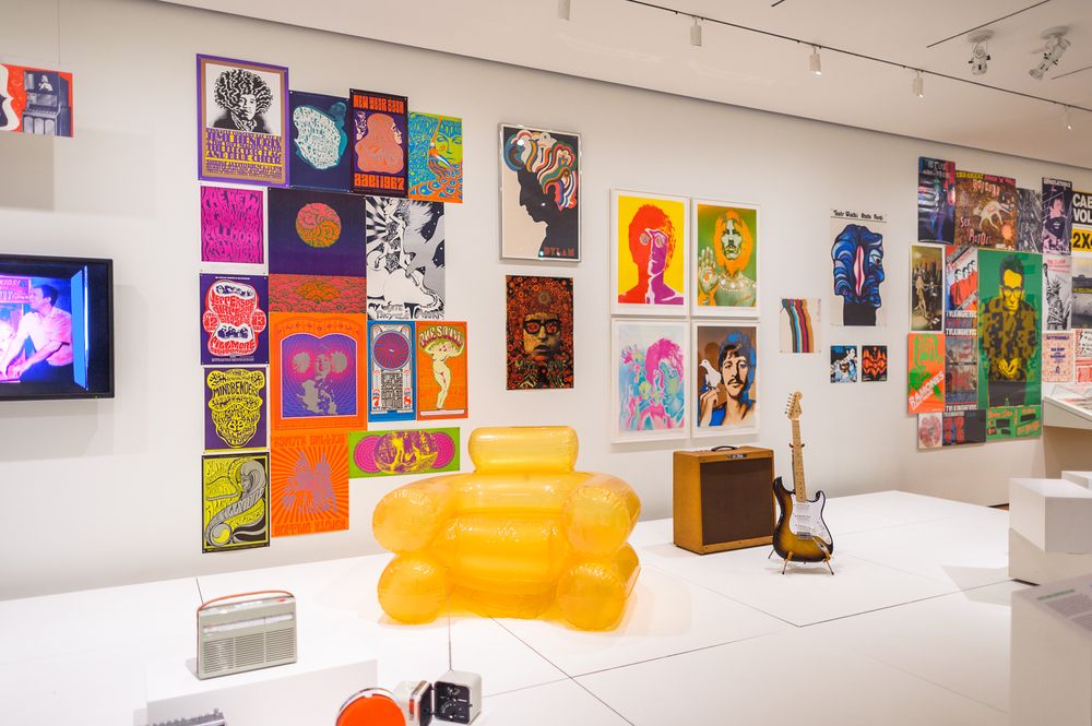 Music exhibit in Museum of Modern Art