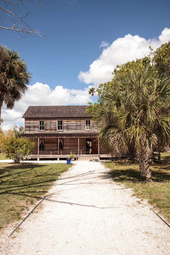 A house at Koreshan State Historic Site