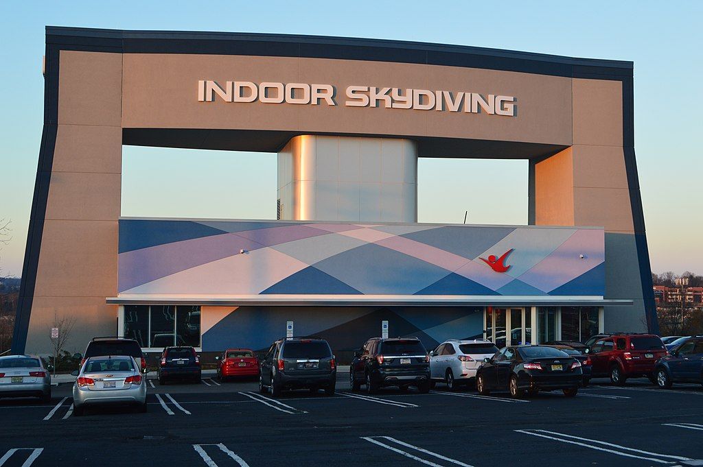 Exterior of iFLY Indoor Skydiving