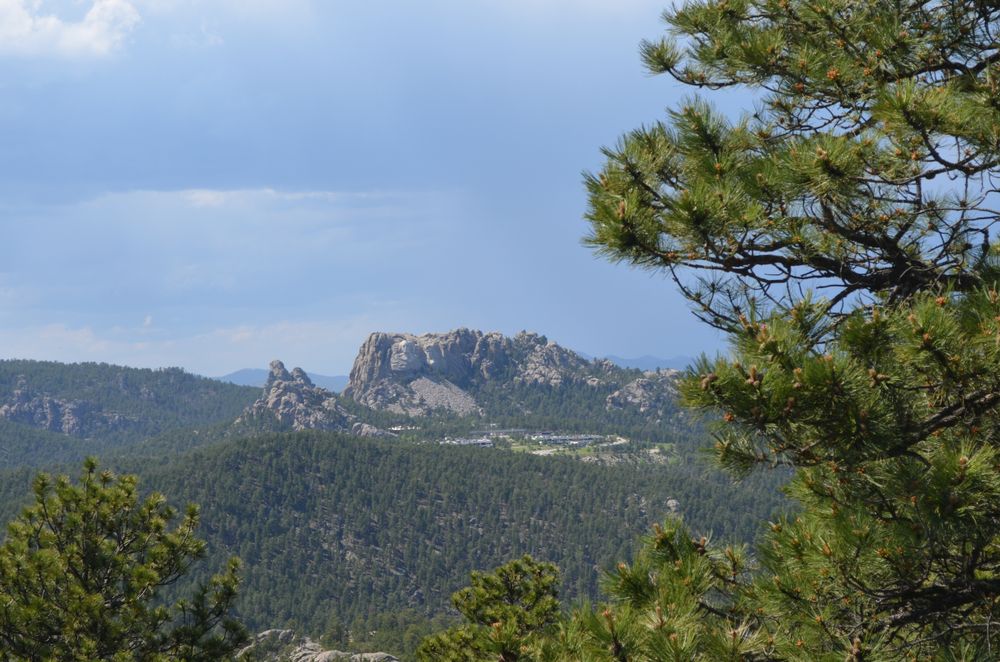 Mountain views from Iron Mountain Road