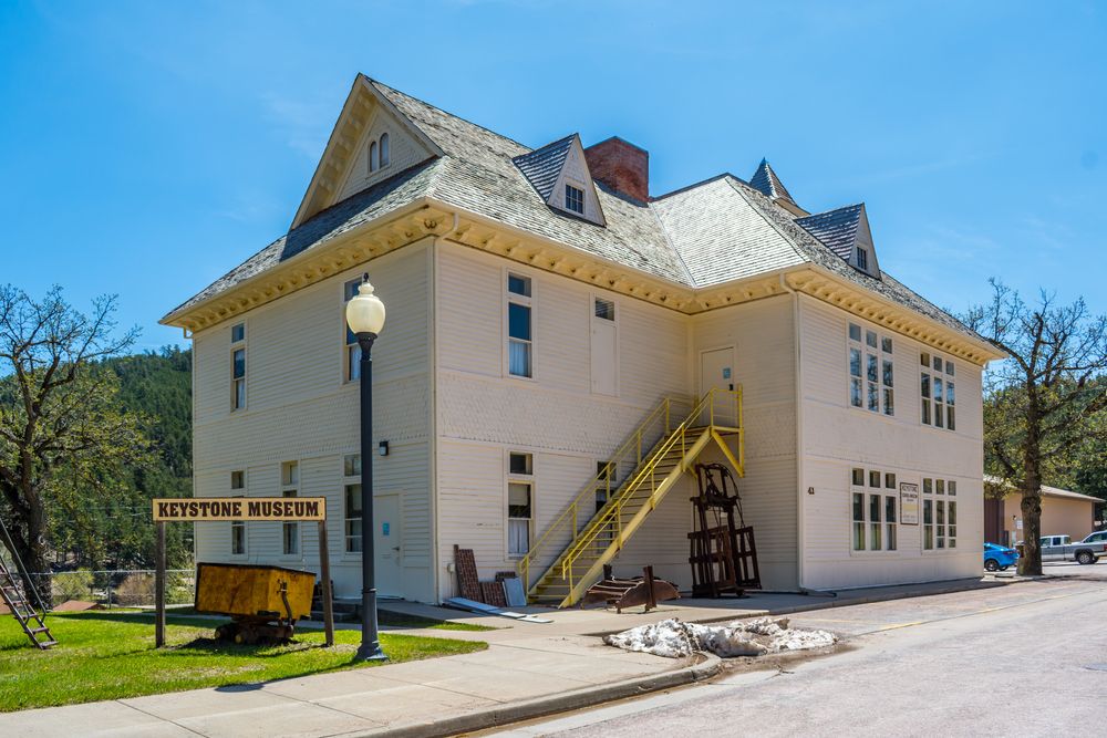 Exterior of Keystone Historical Museum