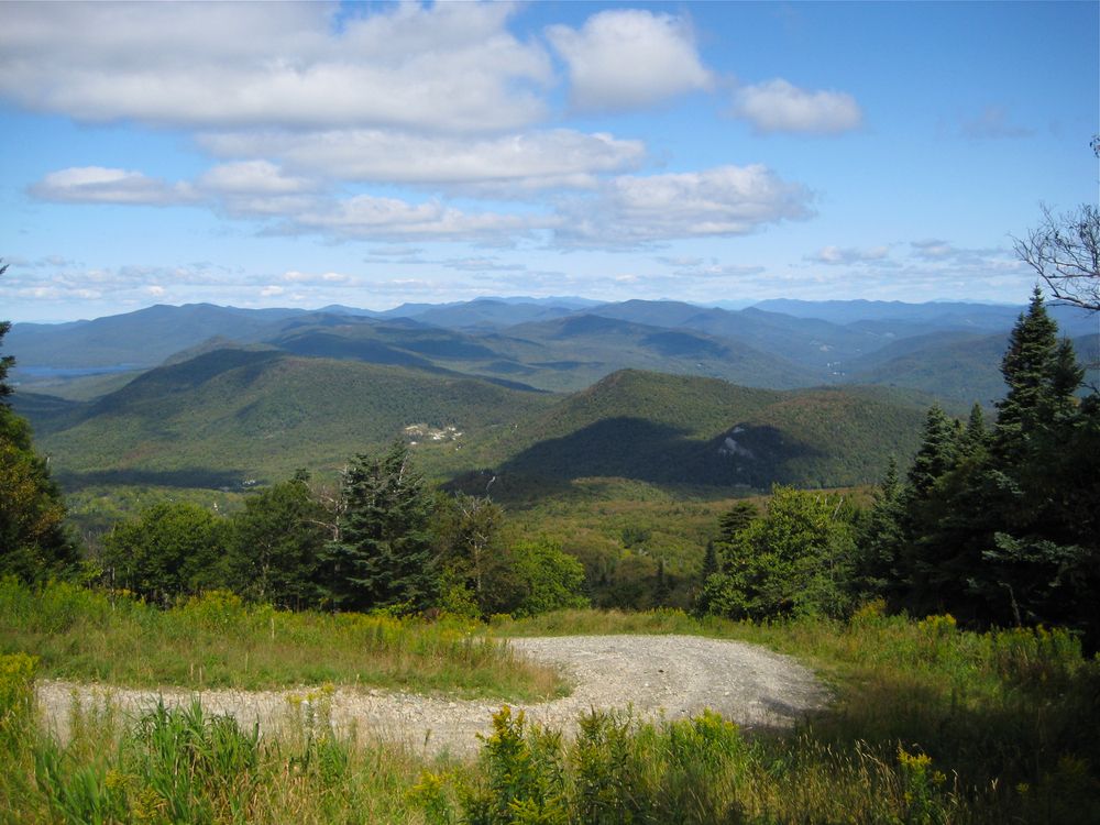 A trail at Pico Peak