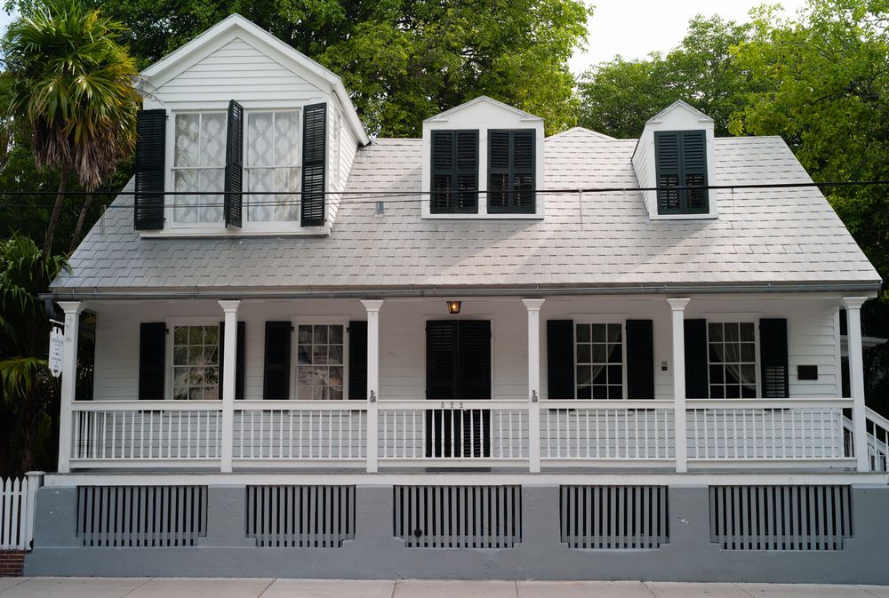 Exterior of the Oldest House in Key West