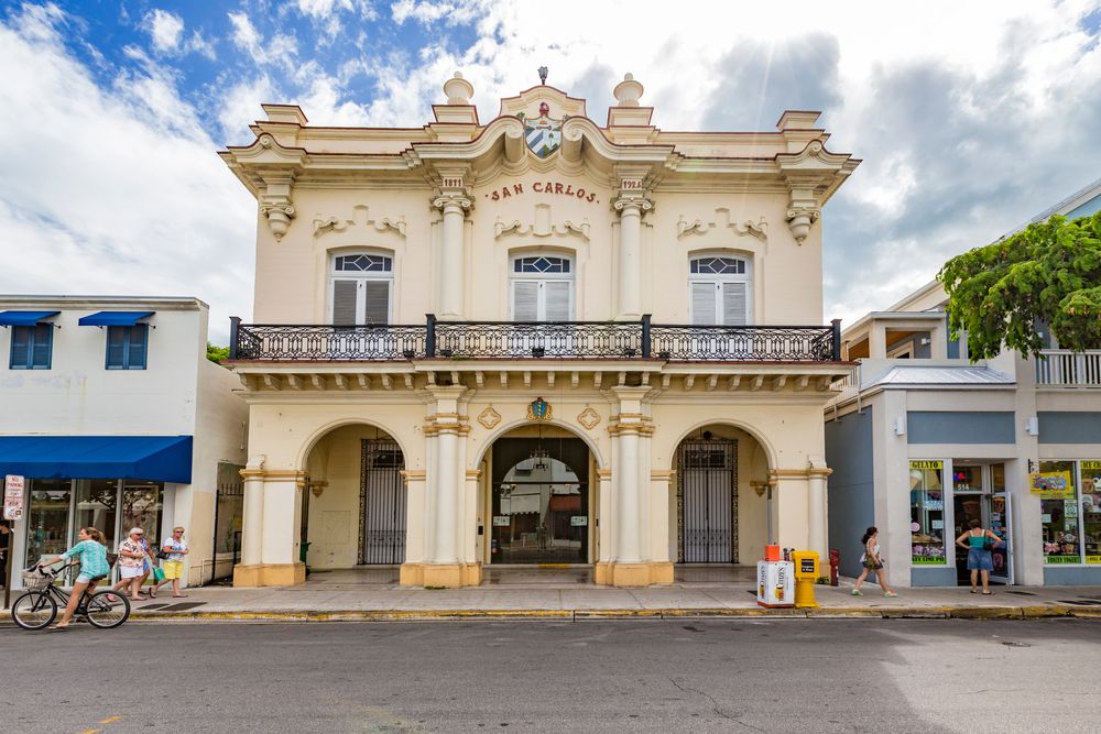 Exterior of San Carlos Institute