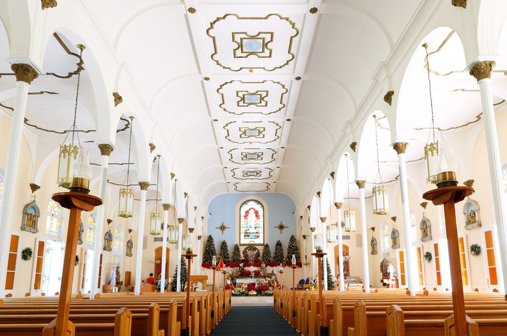 Interior of the St. Mary Star of the Sea