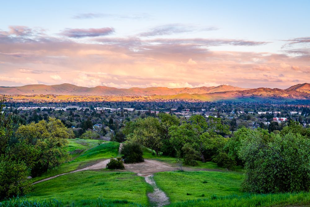 Scenic view from Dinosaur Hill Park
