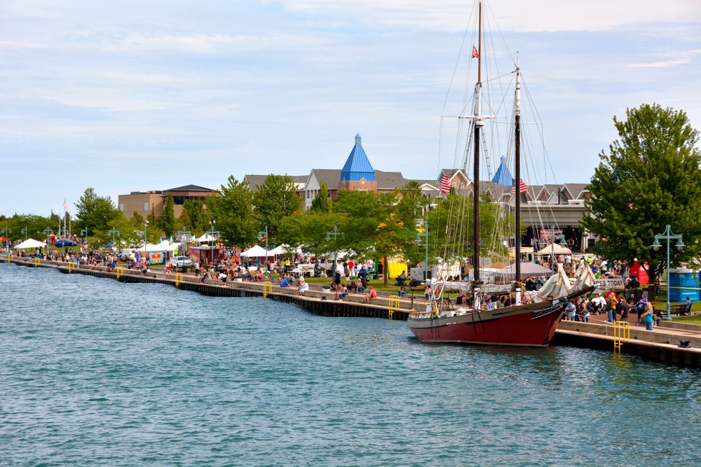 View of Tall Ship Red Witch