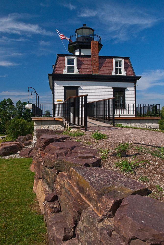 The lighthouse of Shelburne Museum