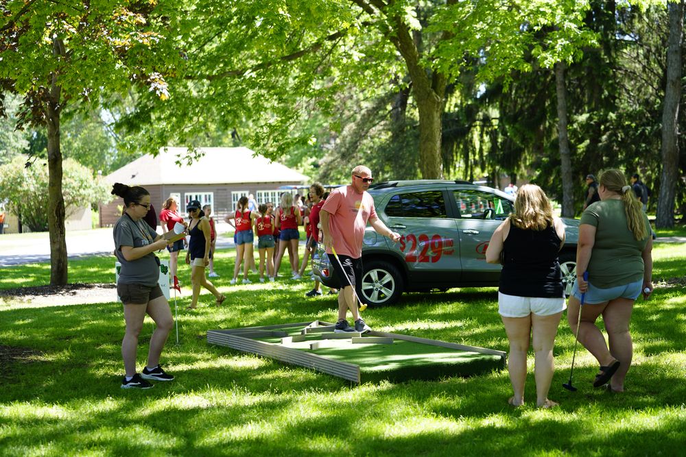 People at Lakeside Park at Fond du Lac