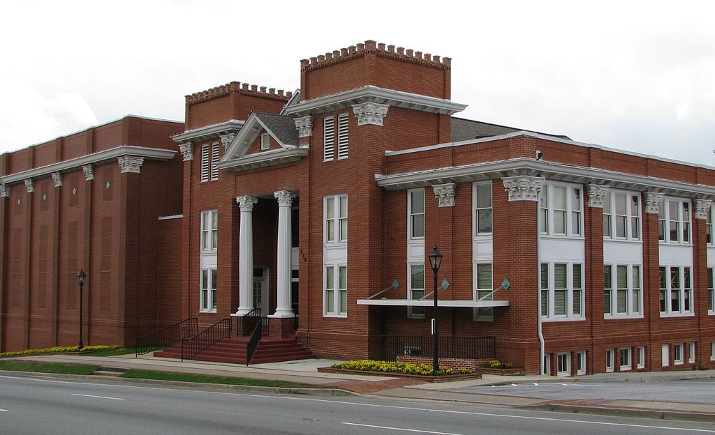 Exterior of Aurora Theatre