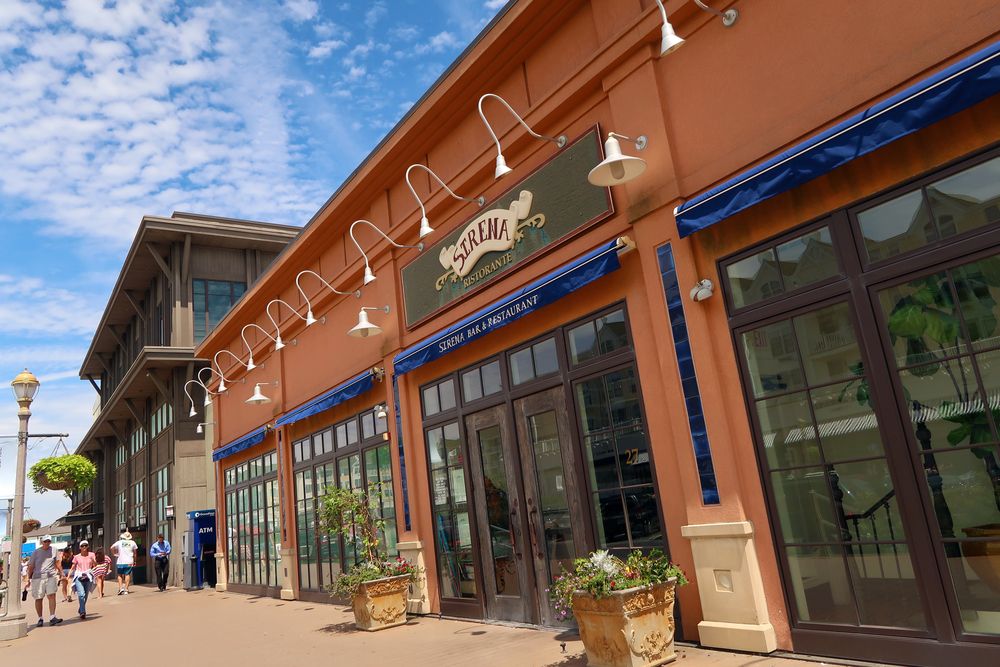 Exterior of Sirena Ristorante