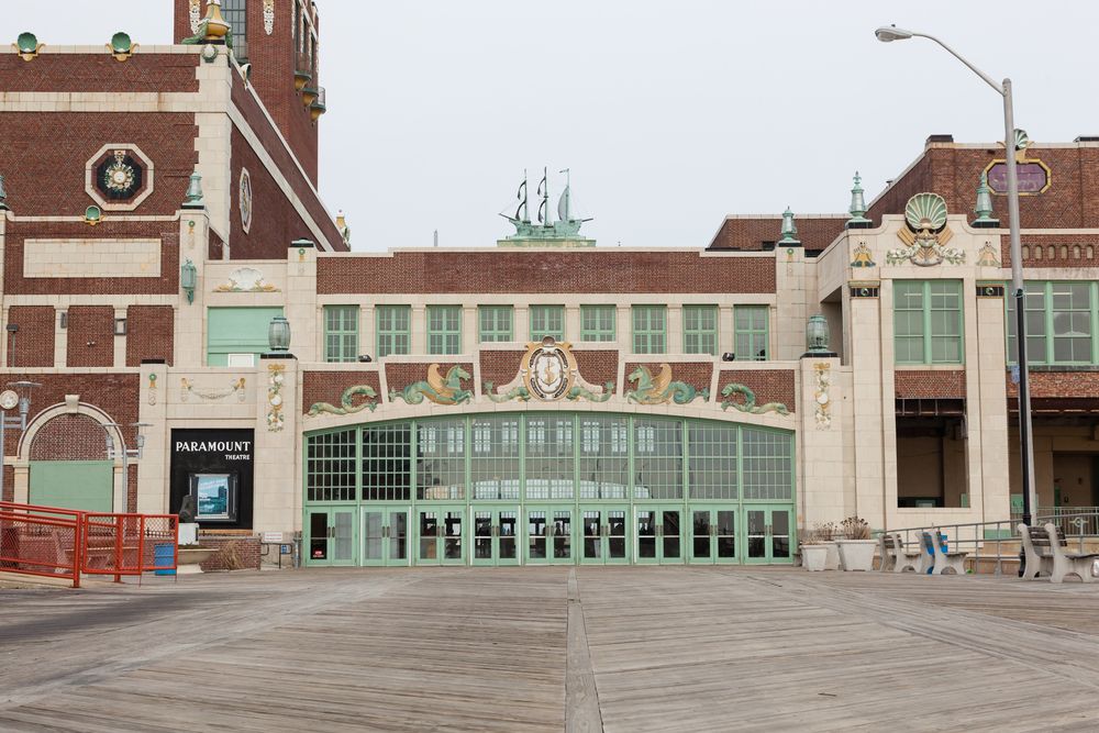 Exterior of Asbury Park Convention Hall
