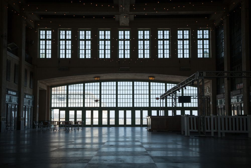 Interior of Asbury Park Convention Hall
