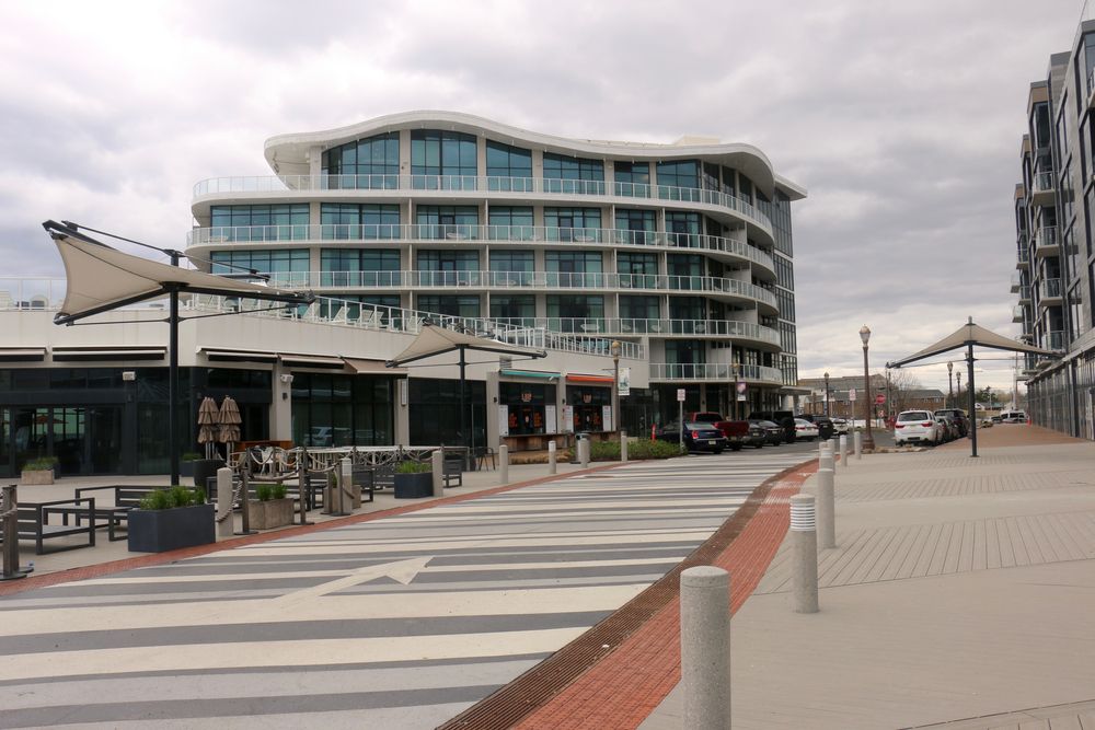 The grounds of Pier Village