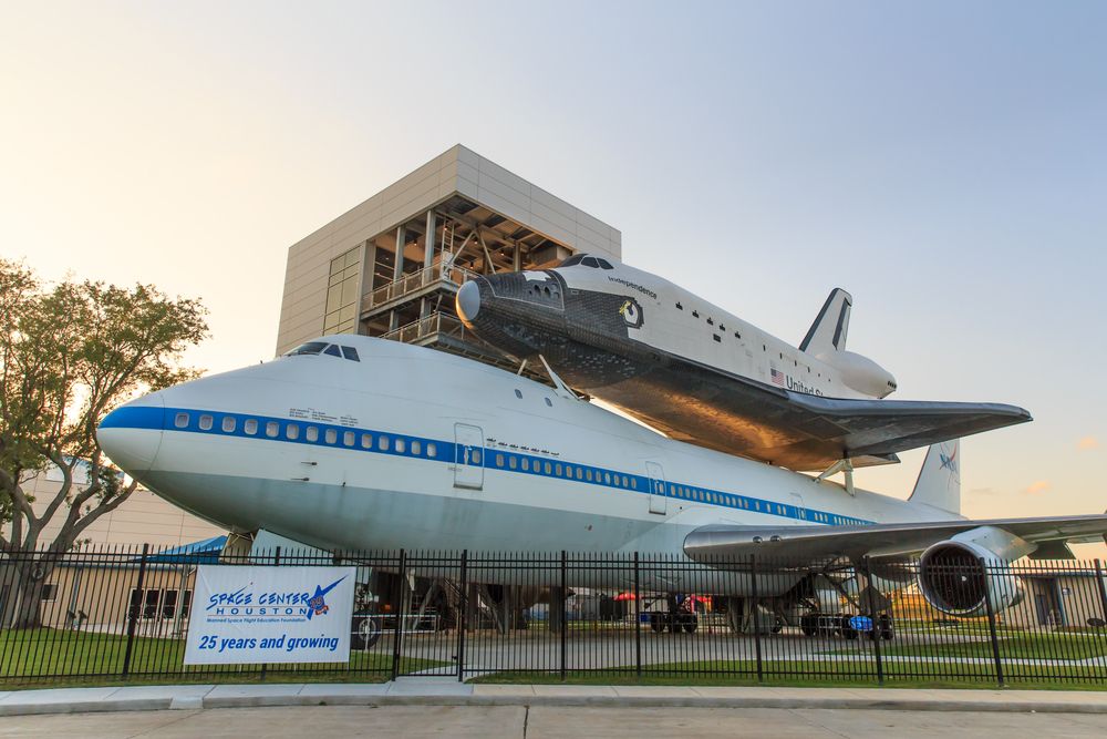 Exterior of NASA Johnson Space Center