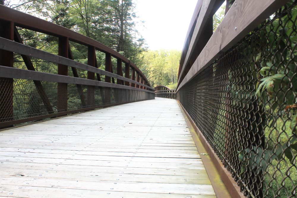 A bridge at Swatara State Park
