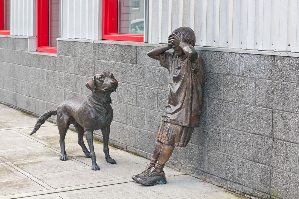 Statues at Imagine Children’s Museum