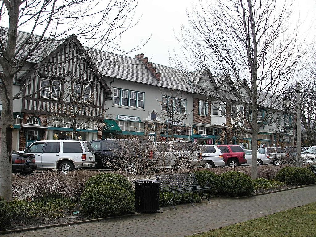 Shops along Market Square