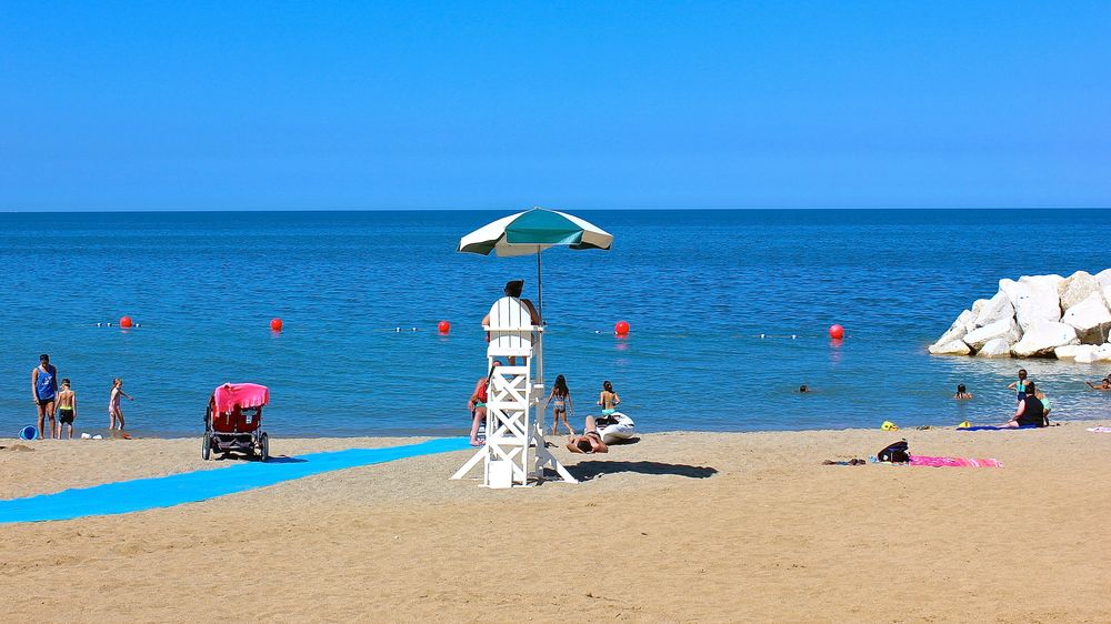 Lifeguard at Rosewood Beach