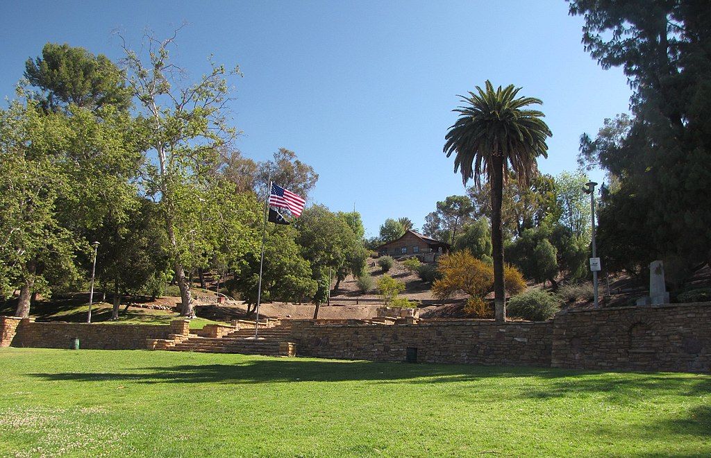 The grounds of Hillcrest Park