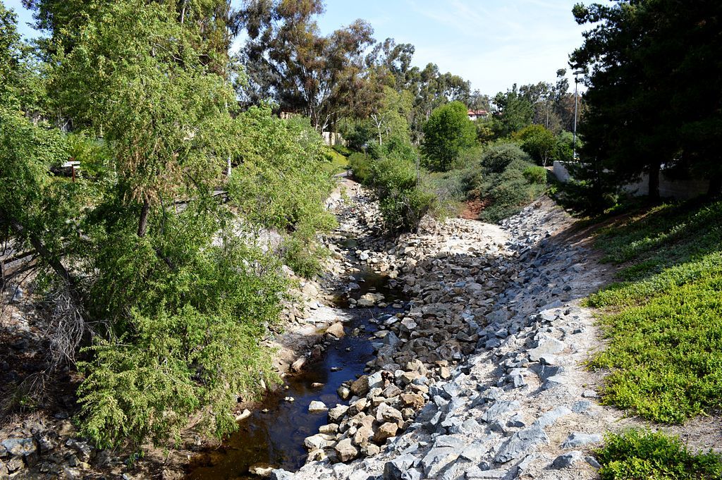 Rocky creek along Oso Creek Trail