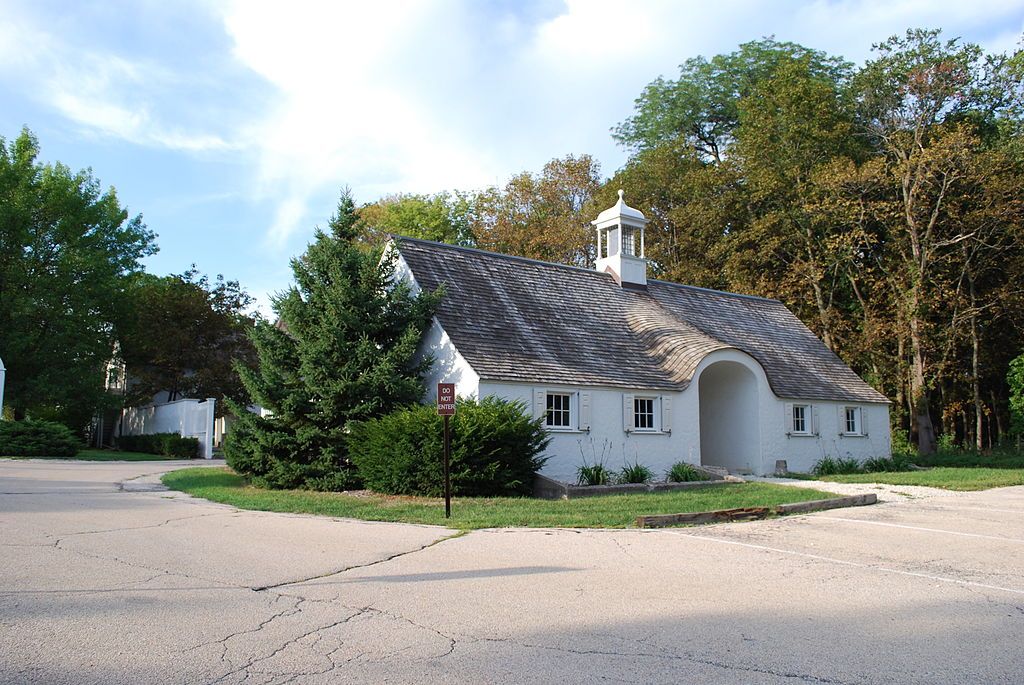 Exterior of Adler Arts Center