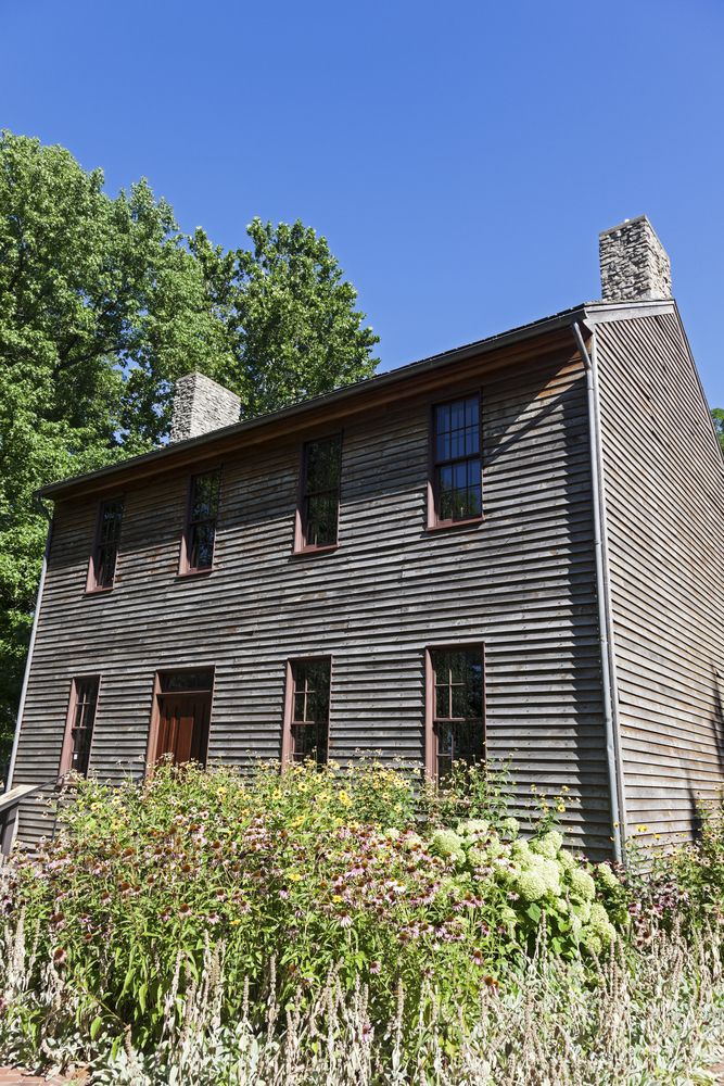 Exterior of Postville Courthouse
