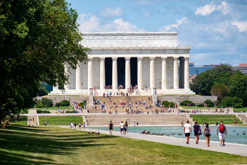 View of Lincoln Memorial