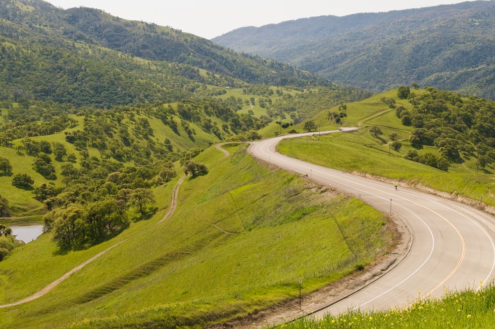 Aerial view of Del Valle Regional Park