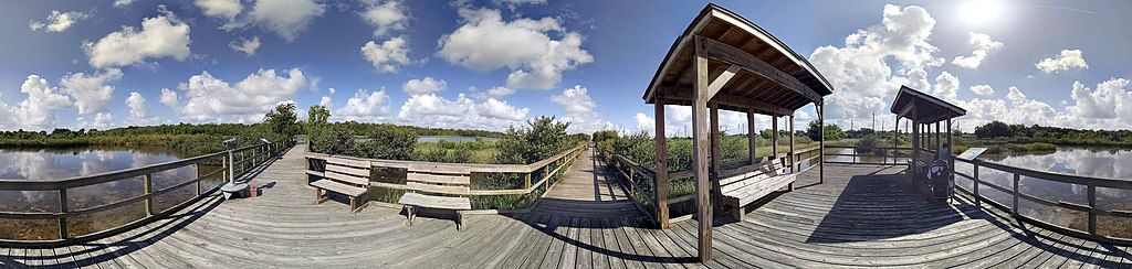 Daytime view of Sea Center Texas