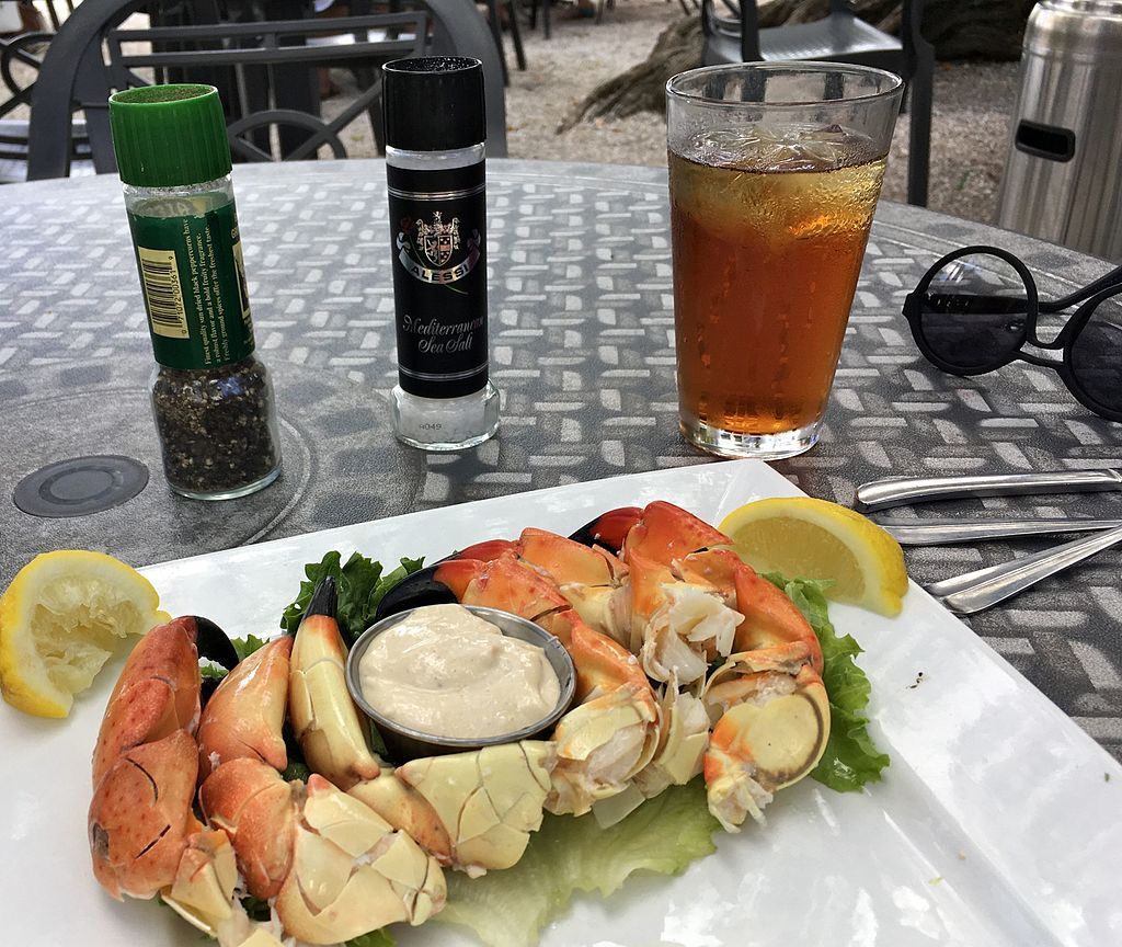 Stone crab at Mar Vista Dockside Restaurant