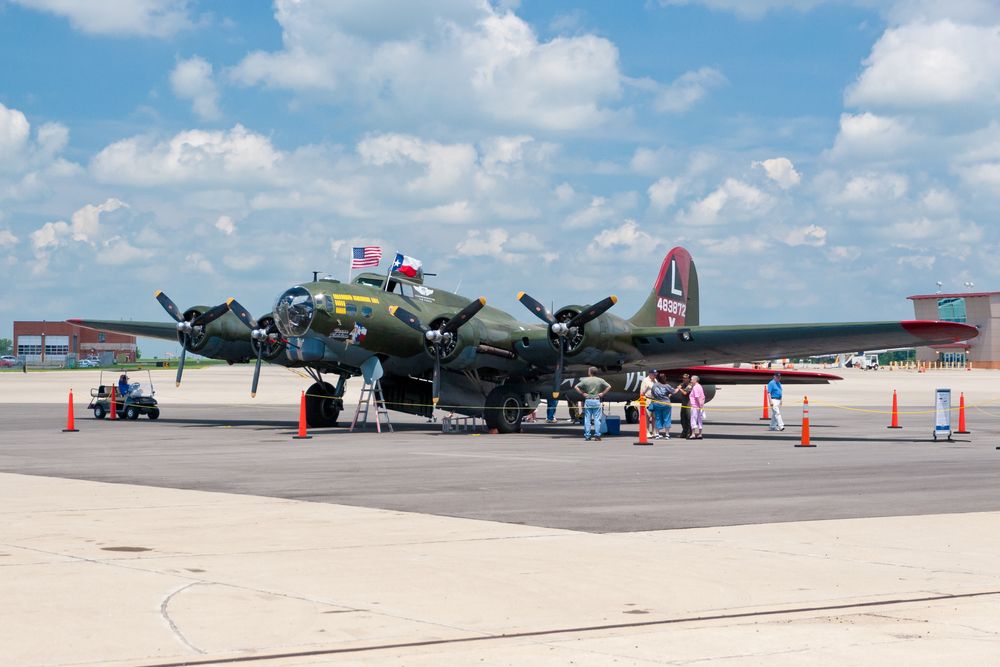 Aircraft on the grounds of Aviation Museum of Kentucky