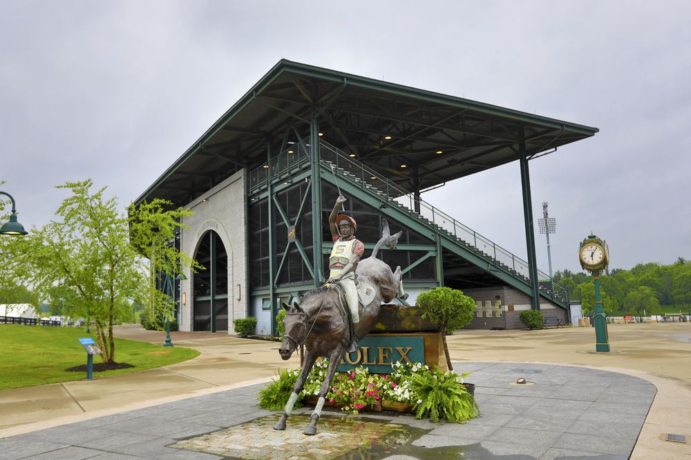 A stadium at Kentucky Horse Park