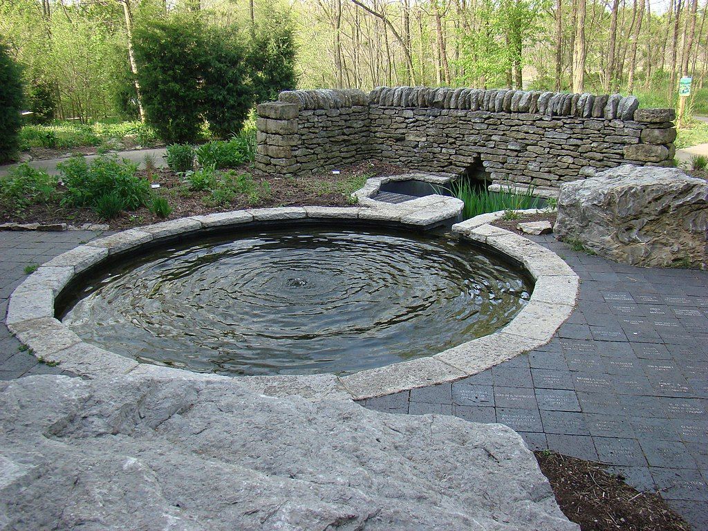 Fountain at McConnell Springs