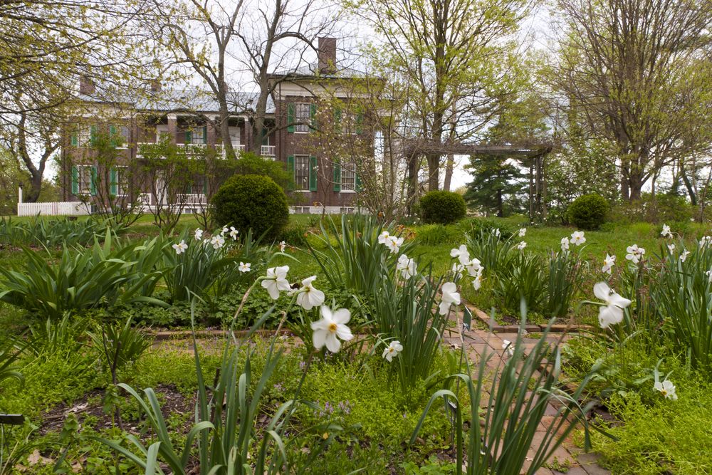 Garden at Waveland State Historic Site