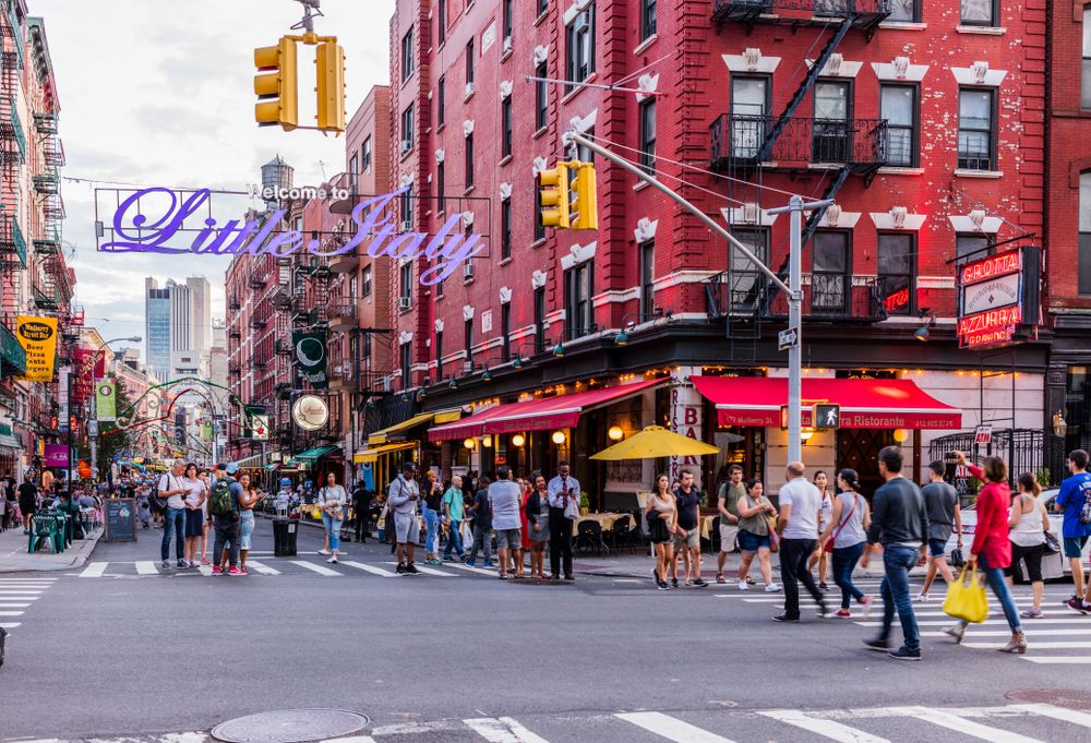 Entryway of Little Italy