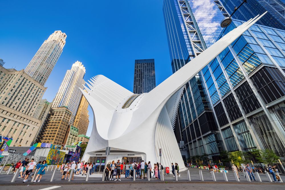 Exterior of the Oculus