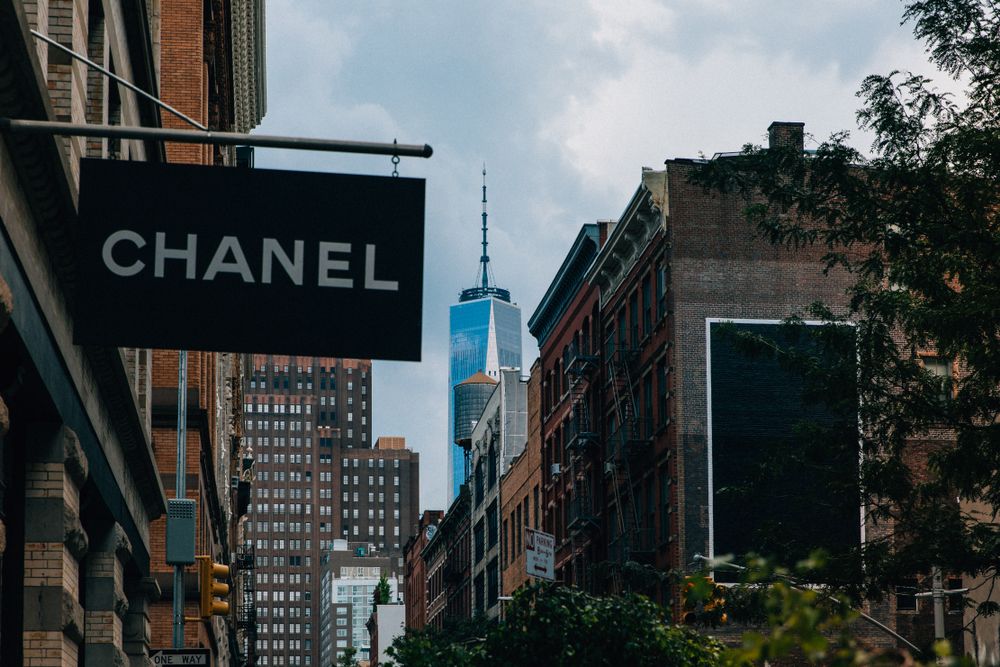 Chanel signage at SoHo